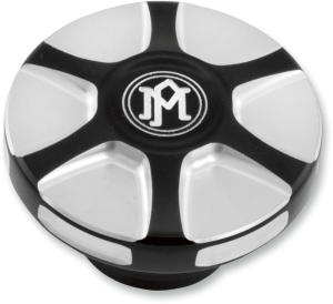 Custom Gas Cap Machined Aluminum, Matte Black