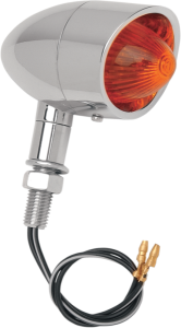 Mini Retro-style Marker Light Chrome