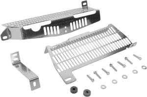 Radiator Guard Brushed Aluminum