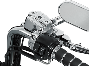 Handlebar Control Cover Kit Silver, 2, nordicamoto.ro