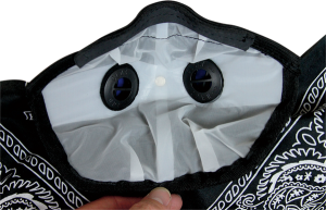 Pro Series Rider Bandana Dust Masks Black