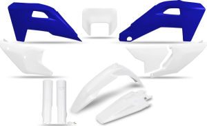 Complete Body Kit For Husqvarna White, Blue 
