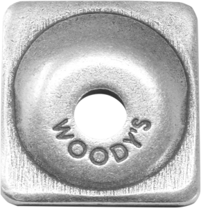 Angled Digger® Backing Plates Silver, 1, nordicamoto.ro