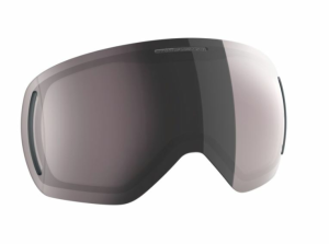 Scott Repl Lens LCG Evo w/ Case enhancer silver chrome