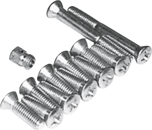 Transmission Top Cover Screw Kit Silver, 1, nordicamoto.ro