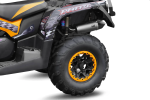 Tobă de eșapament LeoVince LV One Evo Slip-On pentru Can-Am Outlander 1000 G2 2012-2024, nordicamoto.ro