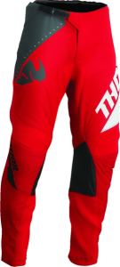Pantaloni Copii Thor Sector Edge Red/White