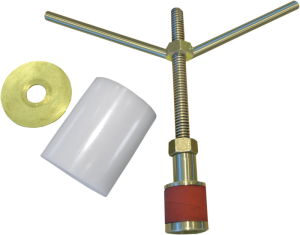 Clutch Compress Tool Brass, Red