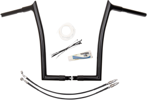 1-1/4(r) Ez Install Pointed Top Handlebar Kit Black, 3, nordicamoto.ro