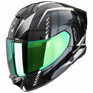 Casca integrala SCORPION EXO-530 AIR THERAS XS Negru mat/Albastru, 97, nordicamoto.ro