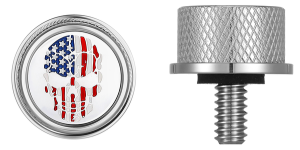 Seat Mounting Knob Silver, 2, nordicamoto.ro
