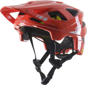 Casca MTB Alpinestars Vector Tech Glossy Red/Gray