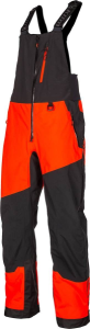 Pantaloni Snowmobil Klim Storm Bib Non-Insulated Negru/Gri Short L, 4, nordicamoto.ro