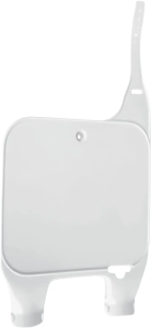 Replacement Front Number Plate White