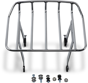 Big Ass® Detachable Solo Luggage Rack Silver
