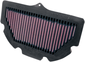 High-flow Air Filter Black, Red, 1, nordicamoto.ro