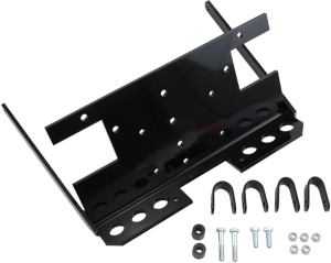 Winch Mount Black 