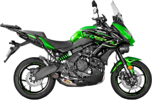 Sistem complet de evacuare Akrapovic Racing Kawasaki KLE 650 Versys oțel inoxidabil/titan - S-K6R10-HEGEHT