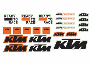Kit stickere KTM