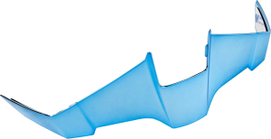 Threshold Helmet Rear Spoiler Blue , nordicamoto.ro