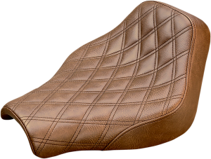 Renegade Lattice Stitch Solo Seat Brown, 1, nordicamoto.ro