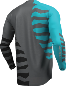 Tricou Launchmode Shredder albastru-gri, 5, nordicamoto.ro