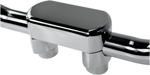 Handlebar Riser & Top Clamp Kit Silver, 1, nordicamoto.ro