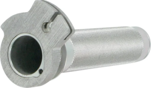 MOOSE RACING Aluminum Throttle Tube Silver 