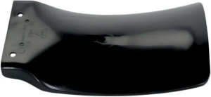 Replacement Plastic Mx Mud Plate Black