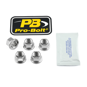 Sprocket Nut Silver