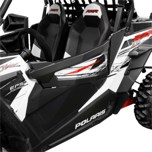 Utv Lower Door Halves Black 