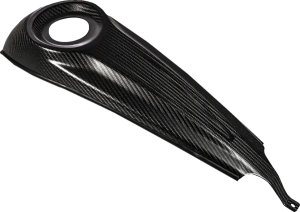 Carbon Fiber Dash Panel For Touring Models Black, Gloss, Carbon Fiber, 2, nordicamoto.ro
