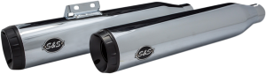 Grand National Race Slip-on Mufflers Black, 1, nordicamoto.ro