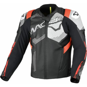 Geaca de piele sport MACNA IGNITE, nordicamoto.ro