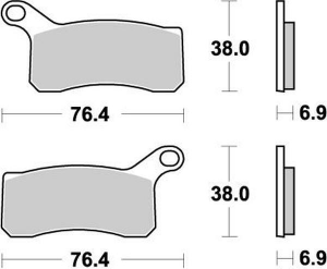 Nitro Atv Brake Pads