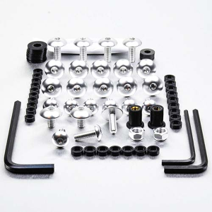Fairing Bolt Kit For Kawasaki Silver