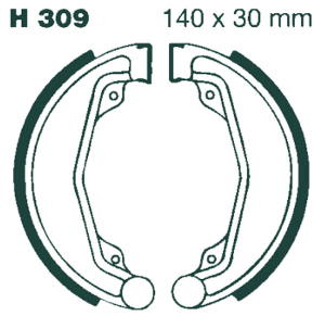 Standard Brake Shoes, 1, nordicamoto.ro
