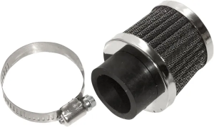 Clamp-on Pod Air Filter Chrome