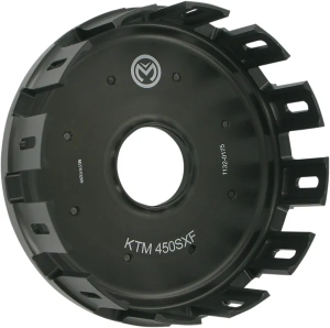 MOOSE RACING Billet Clutch Basket Anodized 