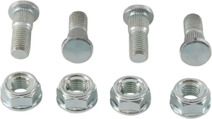 MOOSE RACING Wheel Stud-nut Kit Silver 