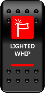 Rocker Switch Black, Red, White 