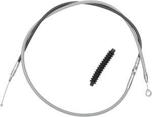 High-efficiency Braided Stainless Steel Clutch Cable Silver +203 mm (8''), 1, nordicamoto.ro