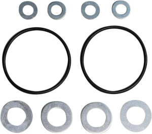 MOOSE RACING Oil Filter Hardware Kit Black, Silver 