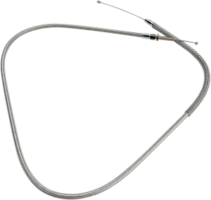 High-efficiency Stainless Steel Clutch Cable For Harley-davidson Silver