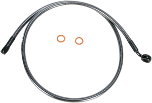 Alternate Length Designer Series Abs-specific Front Brake Line Kit Black, Black Pearl, 1, nordicamoto.ro