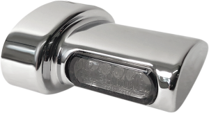 Winglets Micro Fender Flasher 3in1 Chrome, 2, nordicamoto.ro