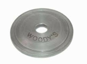 Woodys Round Support Plate 96pcs Digger Alumiini