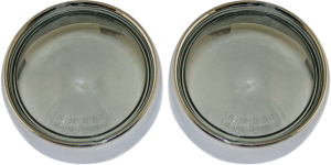Bezel/lenses For Probeam® Bullet Turn Signals Chrome