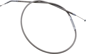 Armor Coat Stainless Steel Clutch Cable Silver