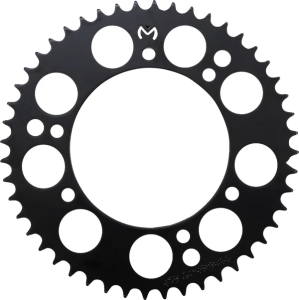 MOOSE RACING Pinion spate din oțel, negru, zincat 